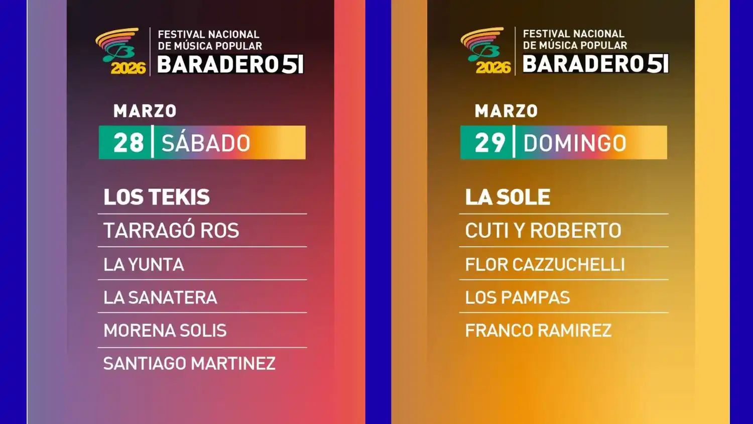 Festival Baradero 2026