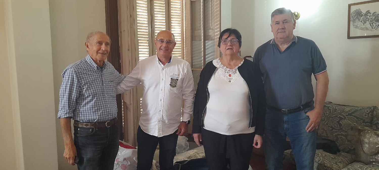 Pedro Amarillo, Eduardo Orso, Elvira Duven y Silvio Poletti.