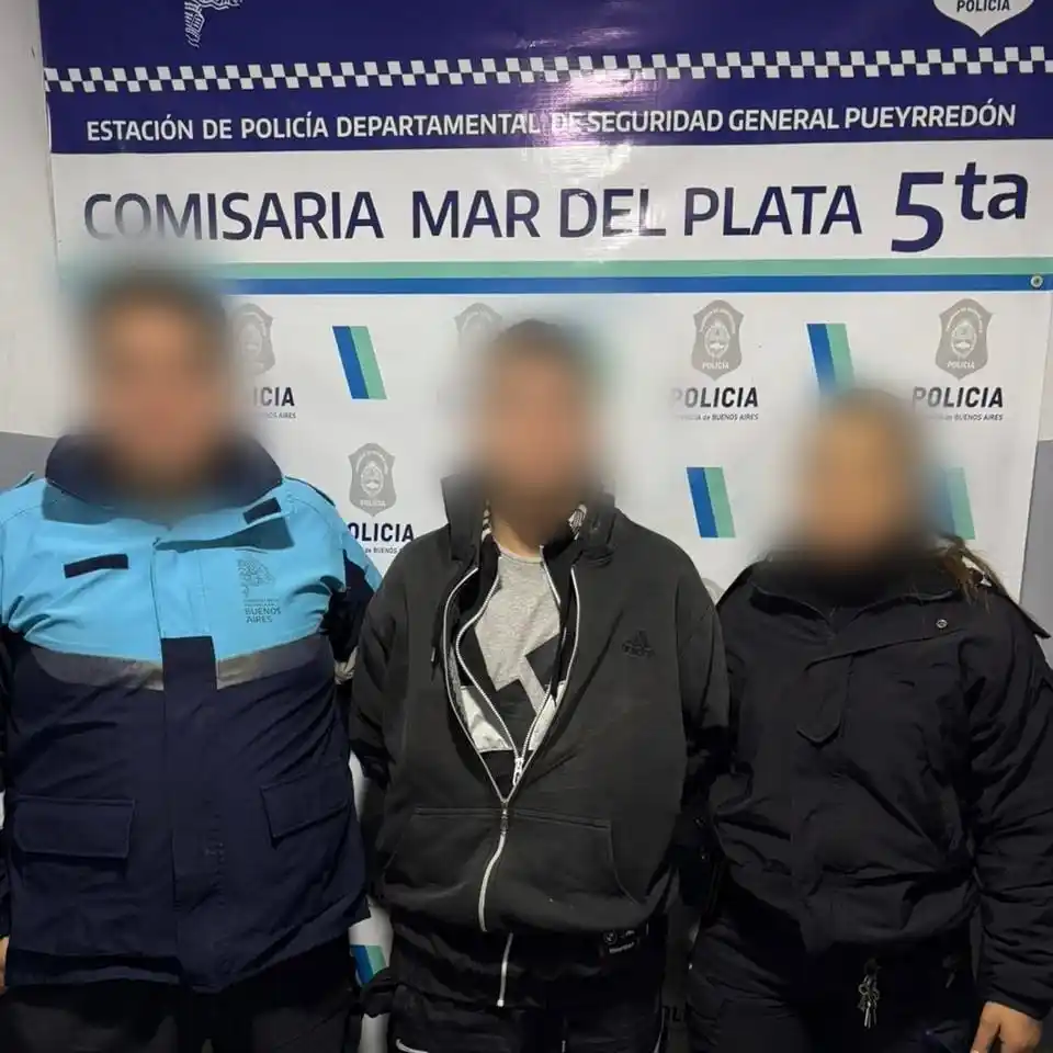 A partir de un rastrillaje en las inmediaciones, otro móvil policial localizó un automóvil marca Peugeot 208.