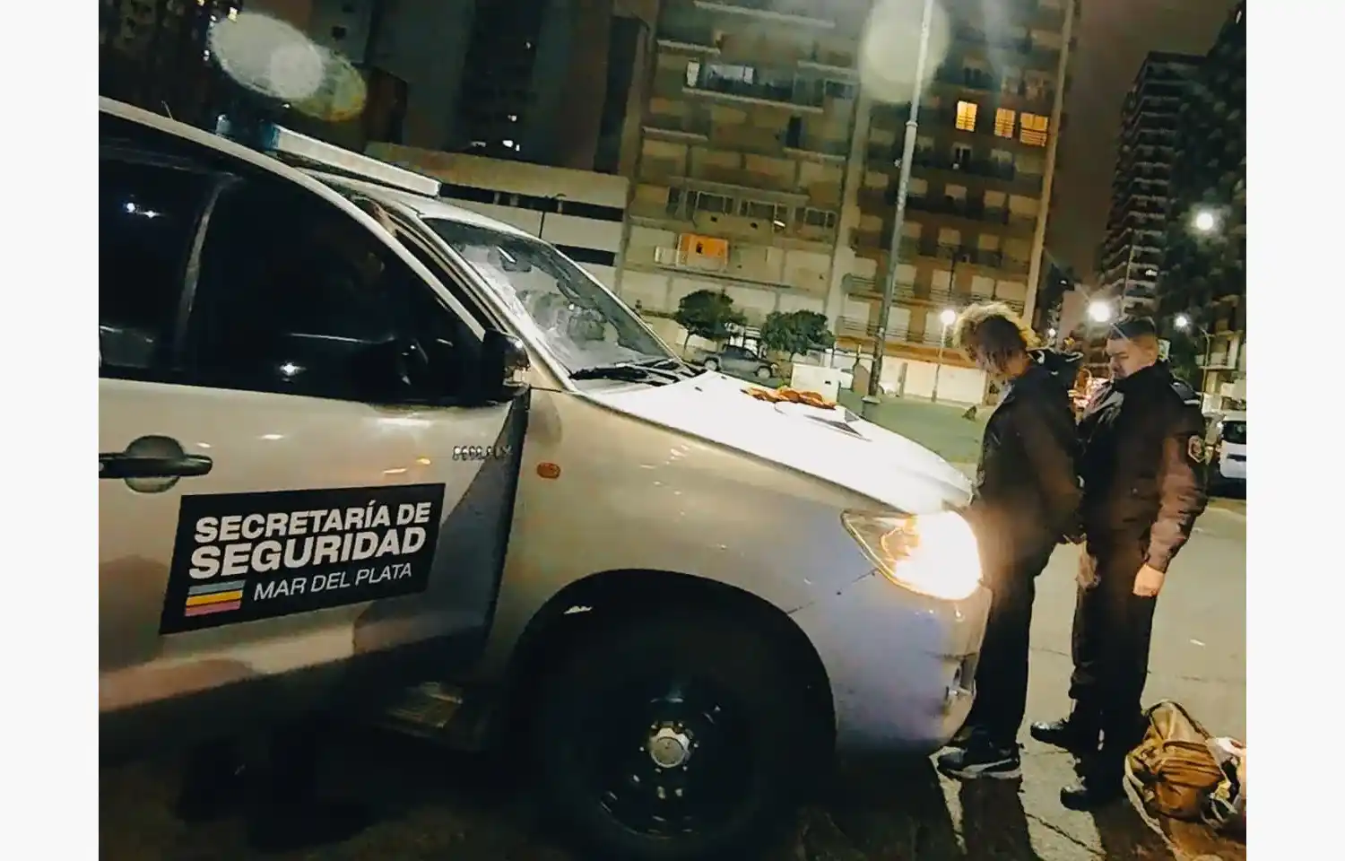 Durante el operativo también se constató que el sujeto se encontraba consumiendo bebidas alcohólicas.