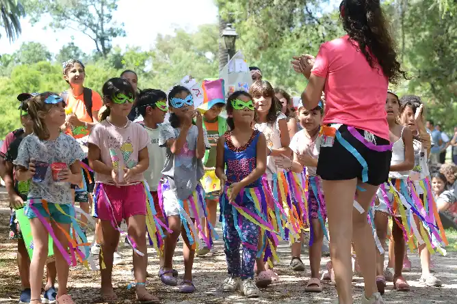 Cierre de la Escuela Abierta de Verano en el Parque de los Libres del Sur