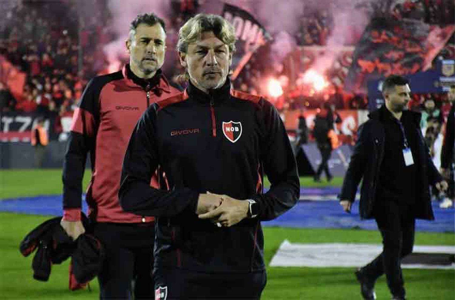 Heinze, tras la igualdad ante Talleres: «Me da mucha alegría que a este grupo de chicos no se los pueda criticar por lo que demuestran en la cancha»