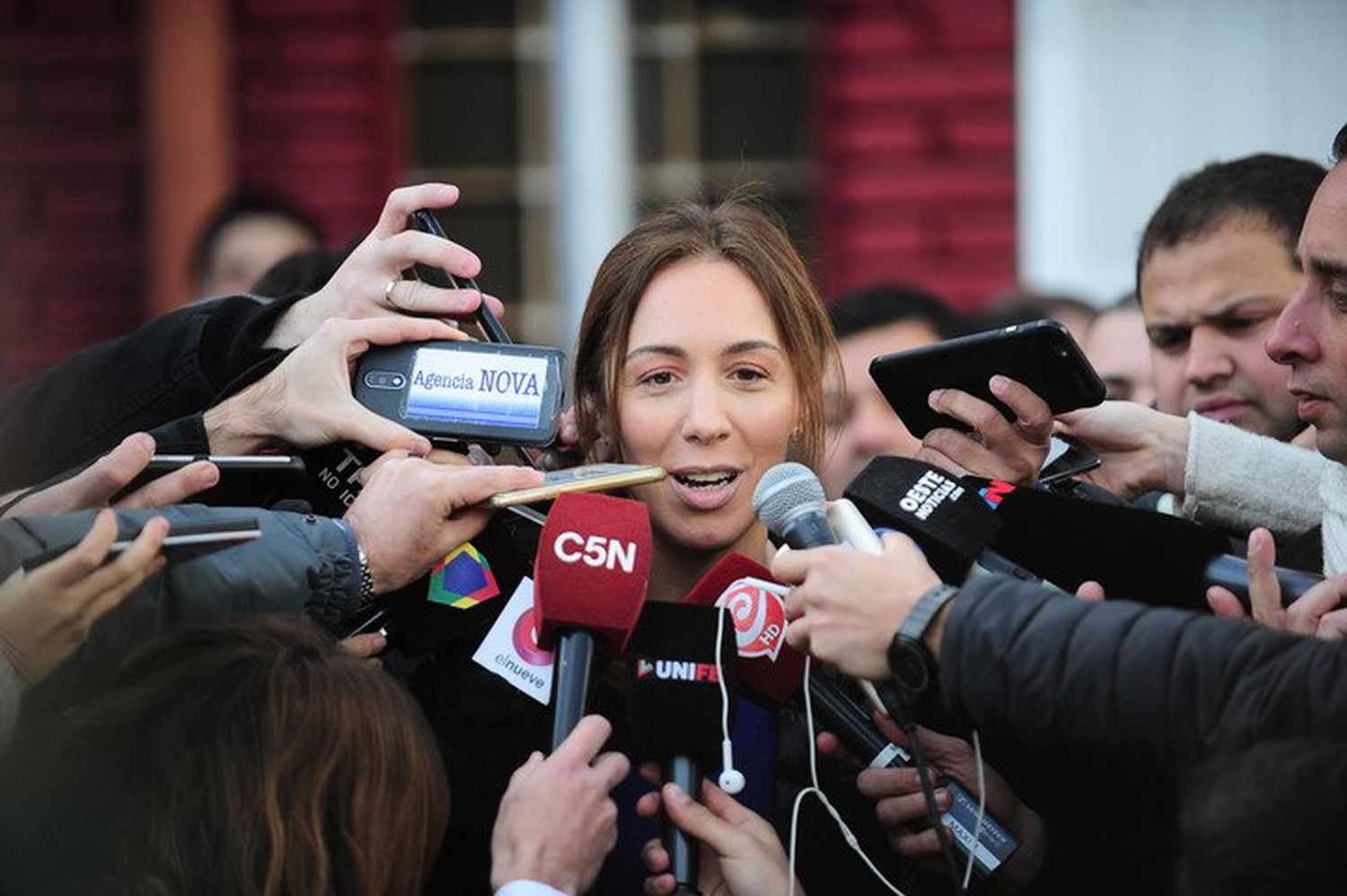 Vidal votó en Morón: "Para los bonaerenses es la oportunidad de hacer oír su voz"