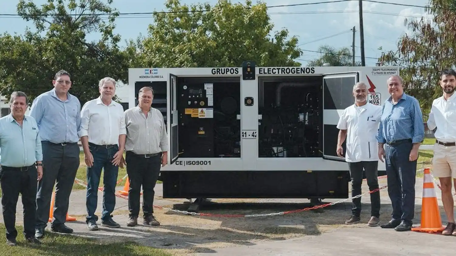 El Hospital de Chajarí recibió un nuevo grupo electrógeno para potenciar sus servicios