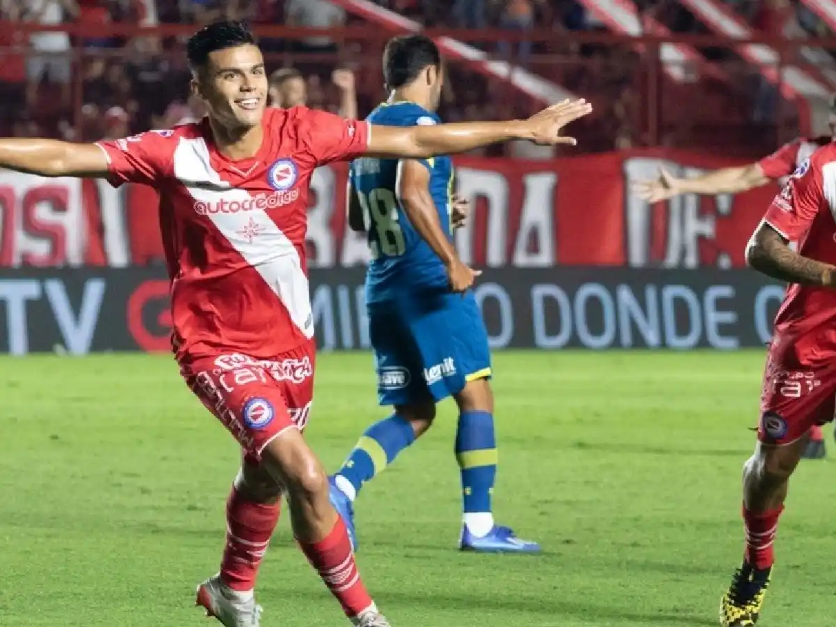 Ganó Argentinos y está en zona de clasificación a la Libertadores 