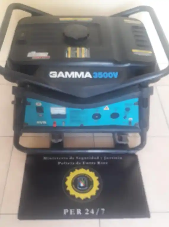 Dos detenidos por robo en flagrancia y recuperación de un grupo electrógeno en Gualeguay