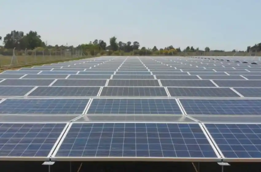 Provincia inicia las obras de dos parques solares en Saladillo