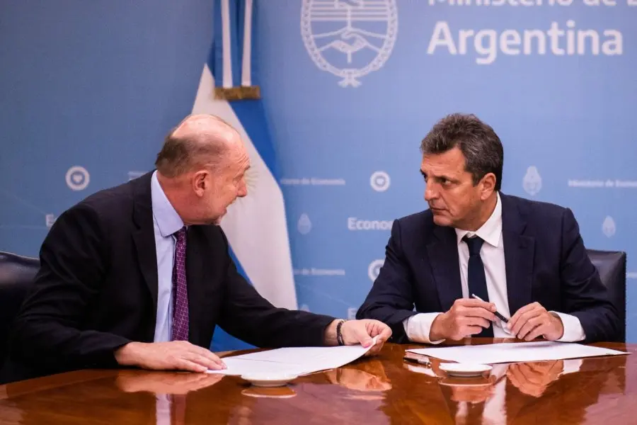 Perotti se reunió con el Ministro de Economía de la Nación Sergio Massa