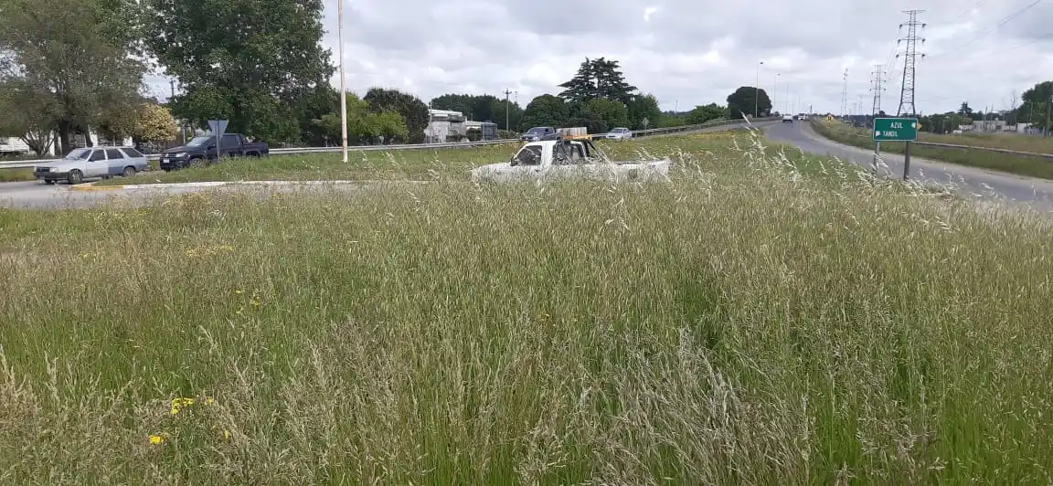 Preocupación vecinal por falta de mantenimiento del acceso a la ciudad de Tandil: pastos altos y poca iluminación