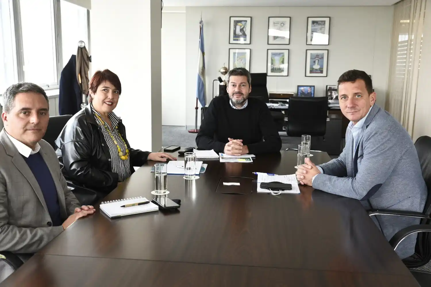 Saad se reunió con Lammens para articular políticas y estrategias de promoción turística con Nación