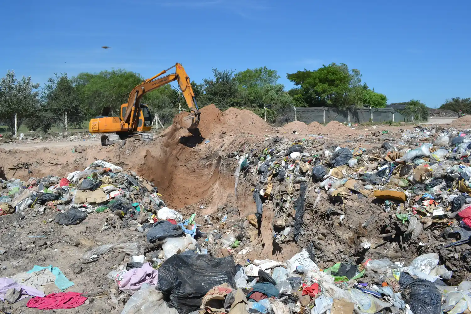 Basural a cielo abierto y el retroceso ambiental que implica