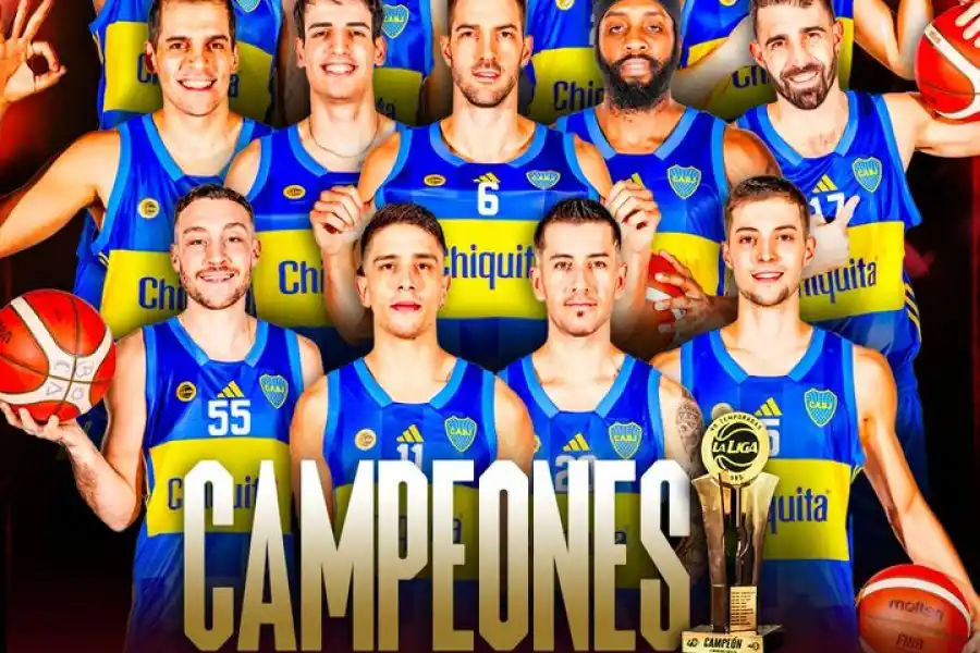 Boca se consagró campeón de la Liga Nacional de Básquet