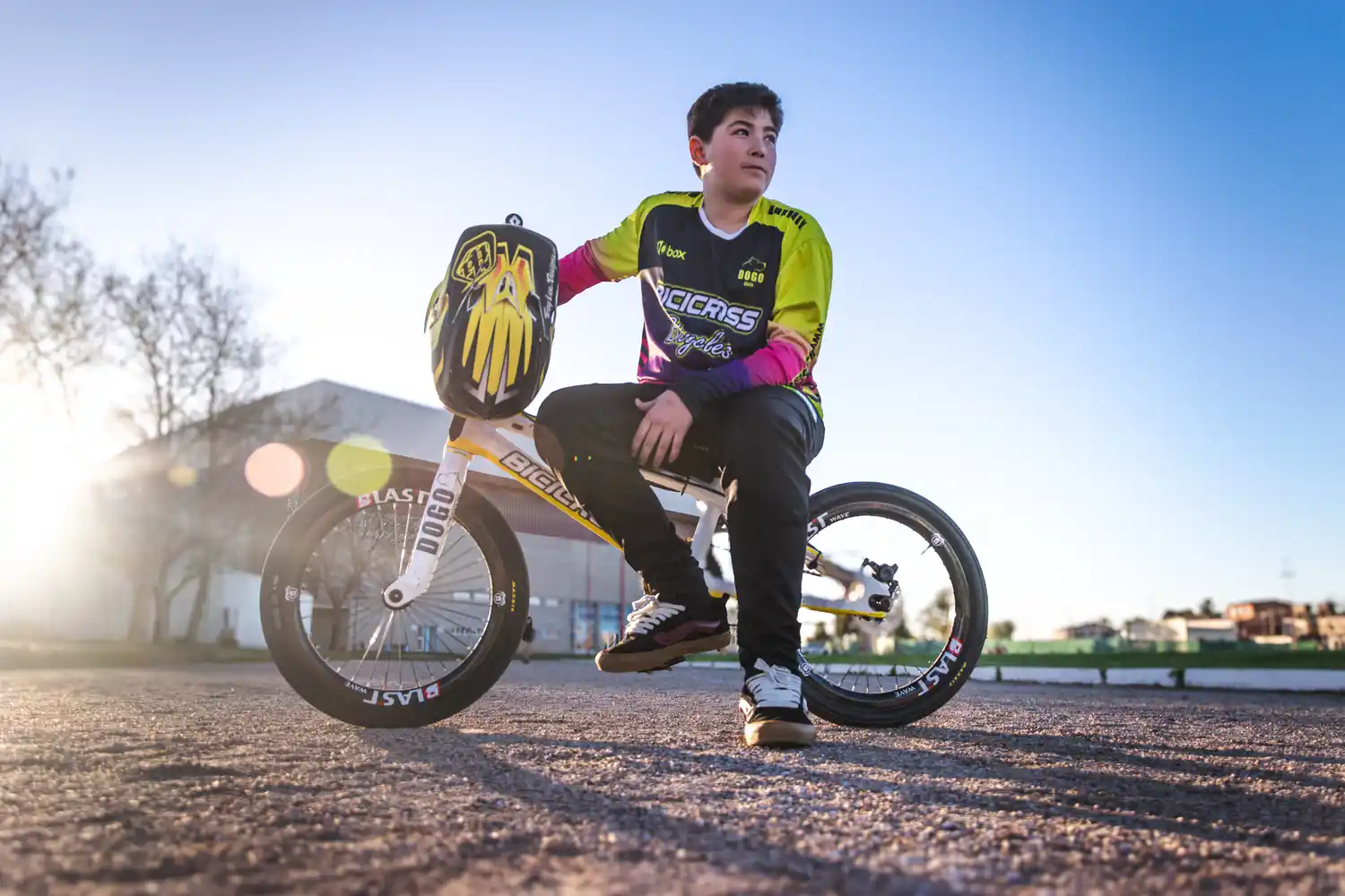 Ciro Bravo sigue creciendo en el BMX