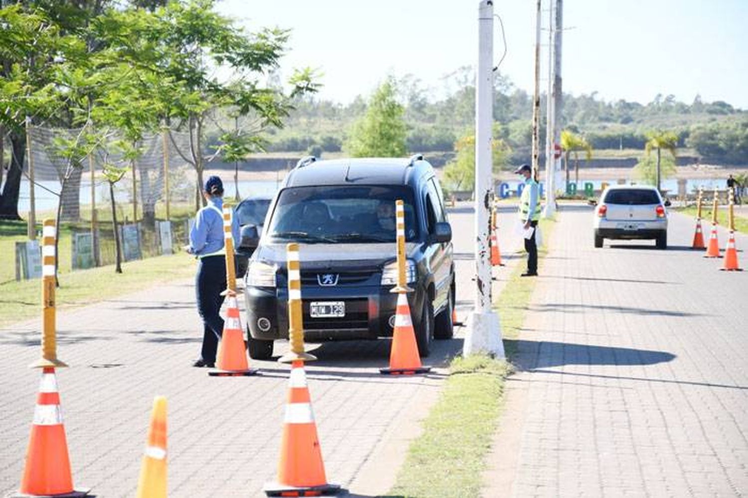 Cientos de concordienses  pudieron rendir sus exámenes prácticos de manejo