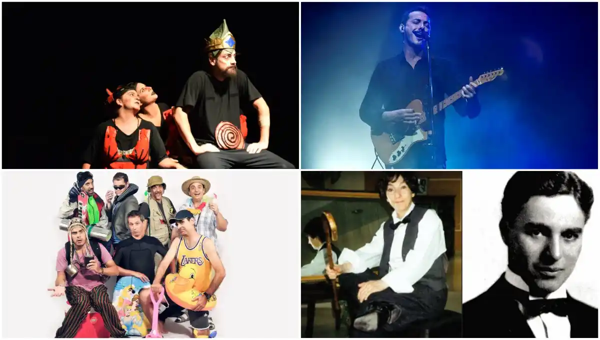 Agenda de espectáculos para este sábado