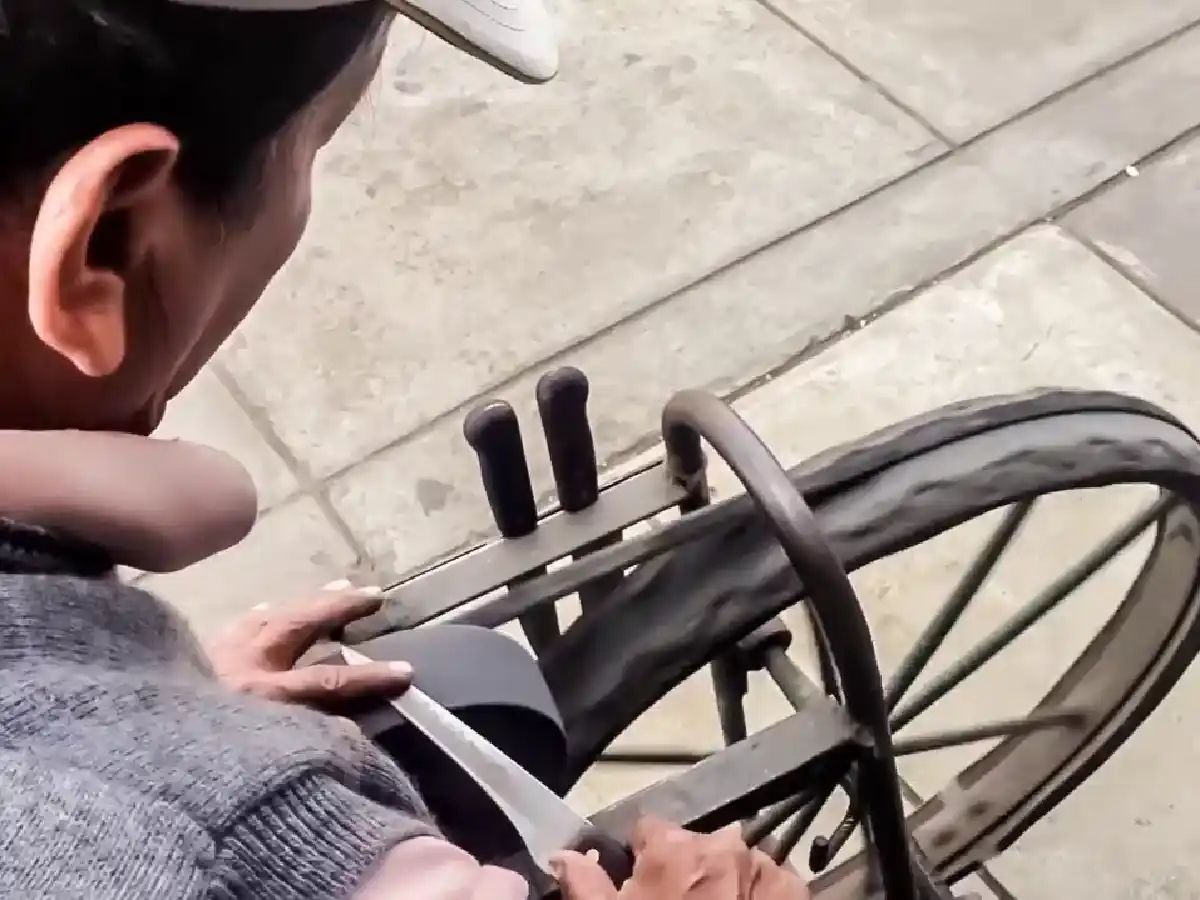 Advierten por una nueva modalidad de estafa en la ciudad: el afilador de cuchillos