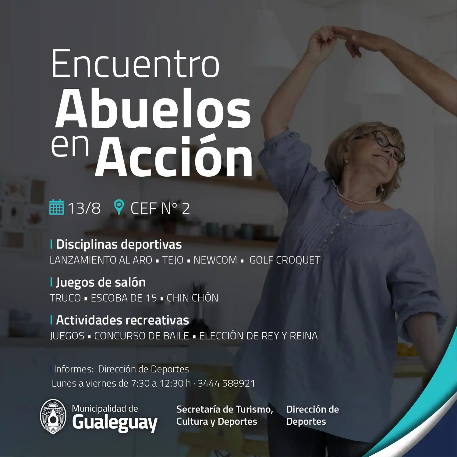 Se realizará el Encuentro Abuelos en Acción