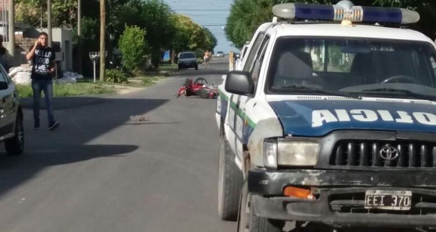 Accidente en Ayacucho y Miguel Iglesias, con un herido trasladado al hospital