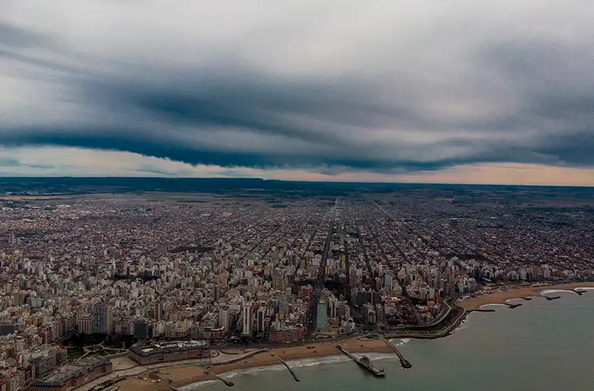 Nublado, algo de calor y viento del Norte, sábado en Mar del Plata