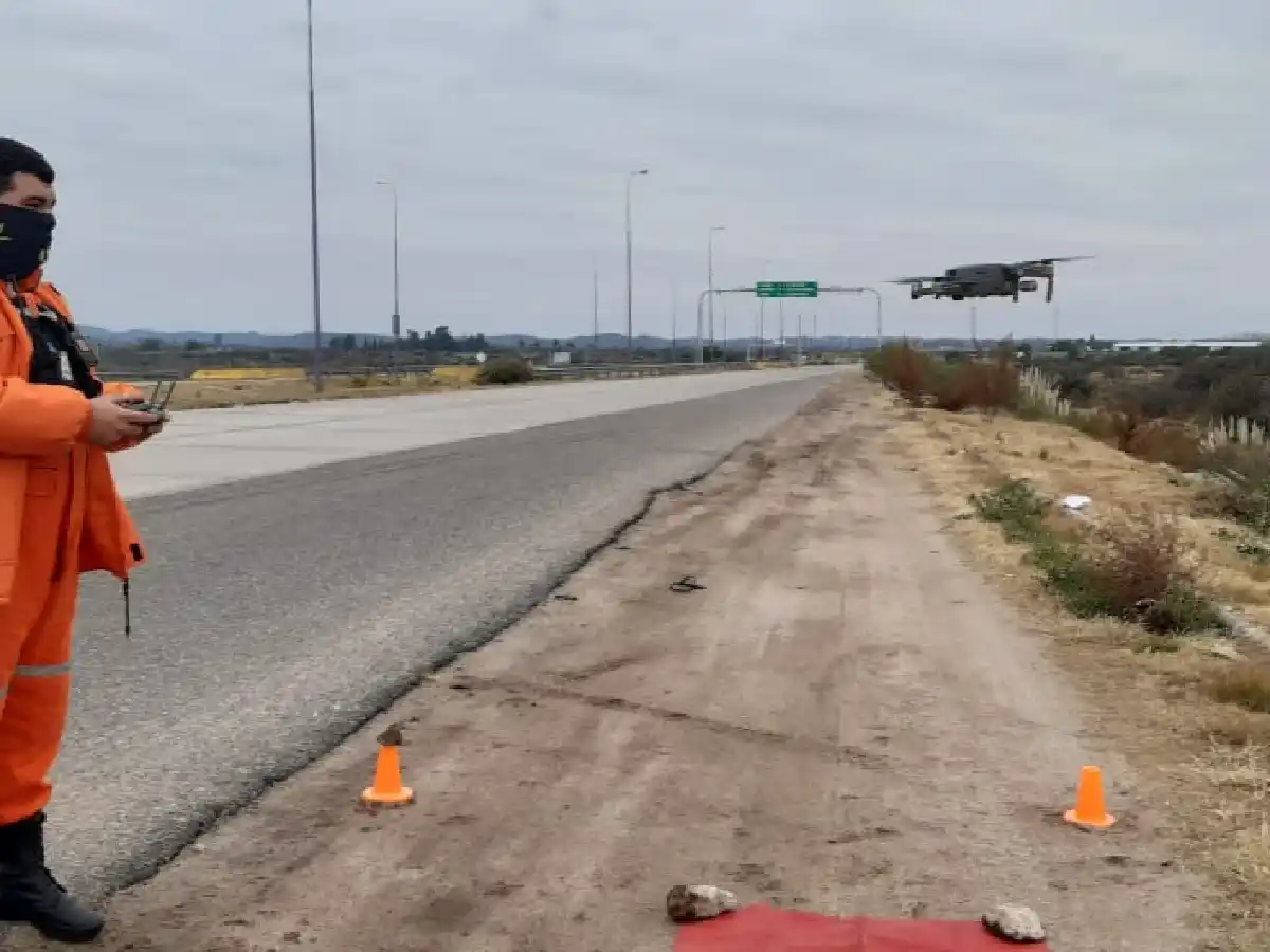 Bombero del cuartel de San Francisco participa de la búsqueda de Guadalupe Lucero en San Luis