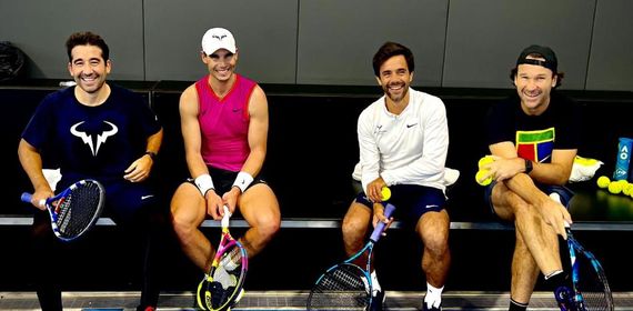 Gustavo Marcaccio, al equipo de “Rafa” Nadal
