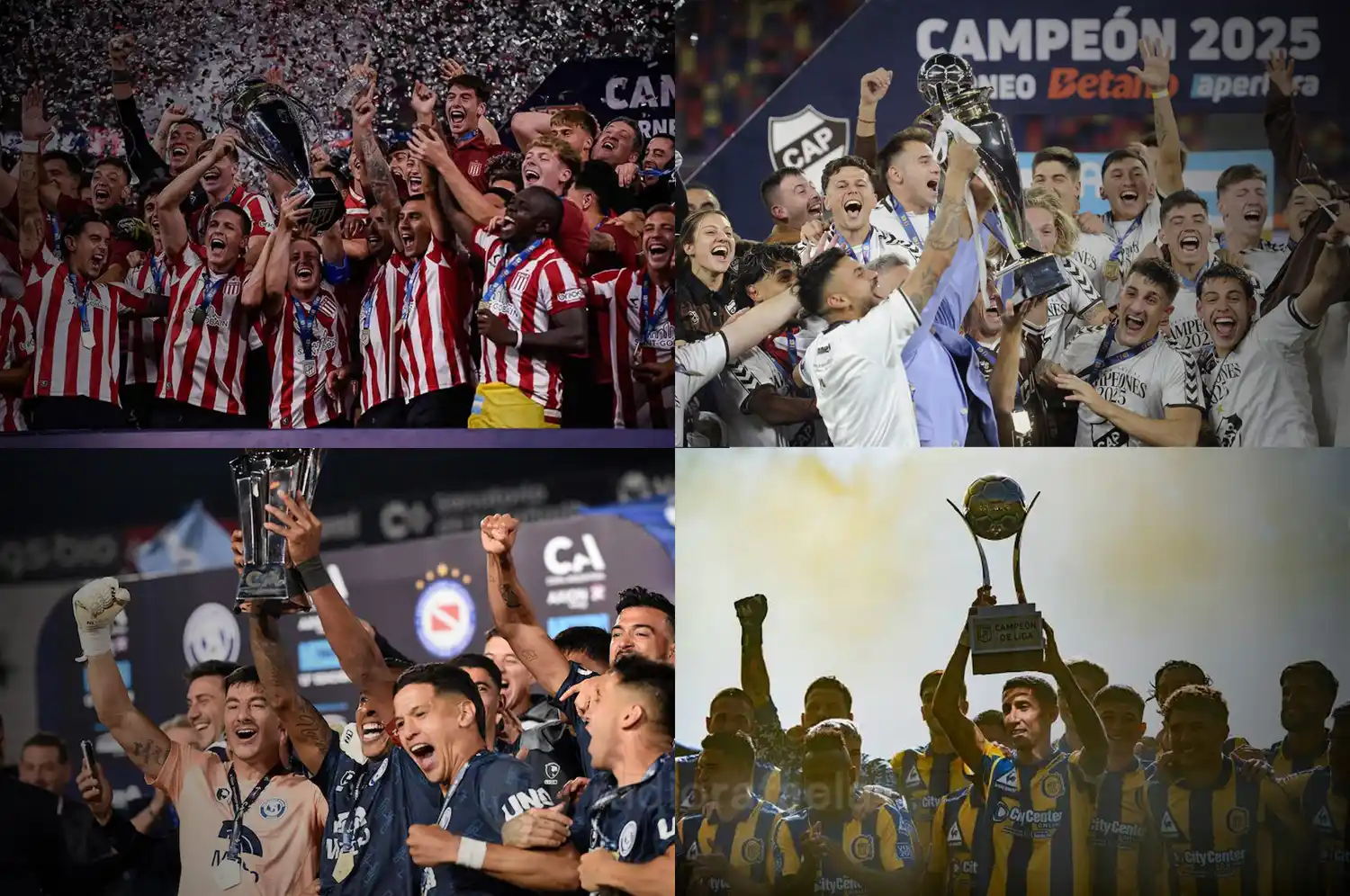 Todos los campeones del 2025