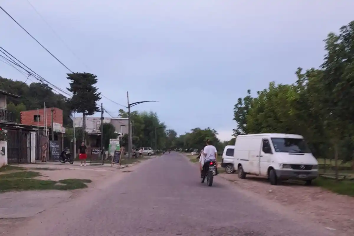 "Se levantaron de la moto y se fueron", contó la madre del nene. Foto: La Opinión.