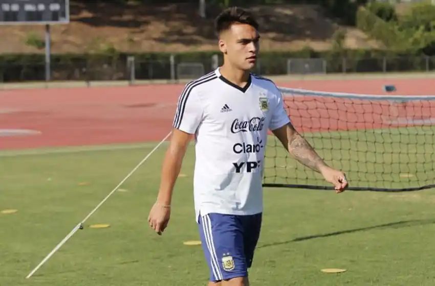 Lautaro Martínez se queda sin amistosos