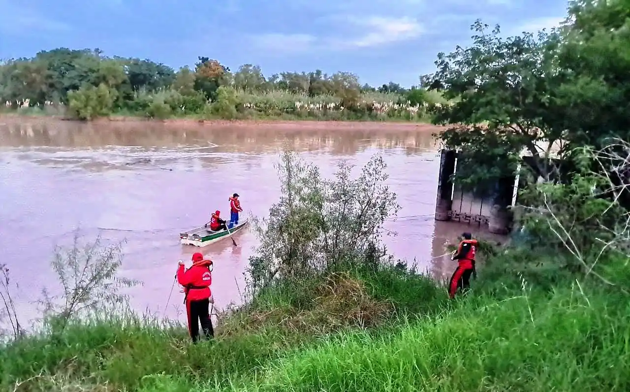 El Colorado: segundo día de búsqueda de un joven en el río Bermejo