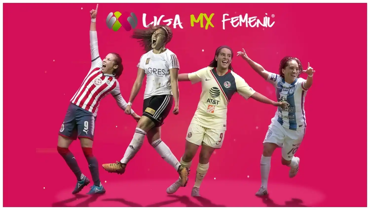 La Liga MX Femenil no solo ha demostrado ser un escaparate para el talento deportivo, sino también una plataforma de la belleza y el carisma de sus protagonistas. Foto: Liga MX Femenil.