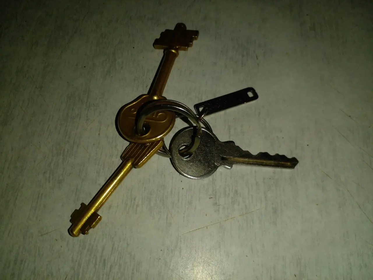 Llaves encontradas en un taxi