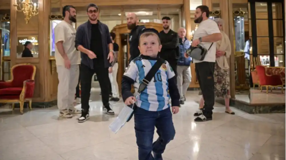 Hasbulla también habló de la derrota de la Selección: “Es porque mi drone se rompió allí”