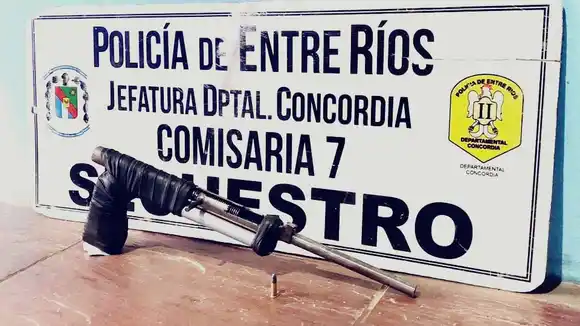 Menor de 12 años portaba arma de fuego casera cerca de una escuela