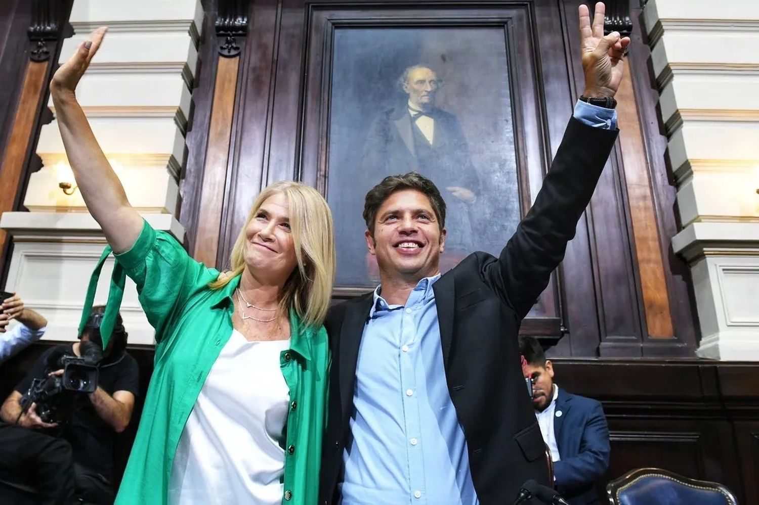 Verónica Magario, con una candidatura testimonial, encabeza la lista por la Tercera Sección Electoral.