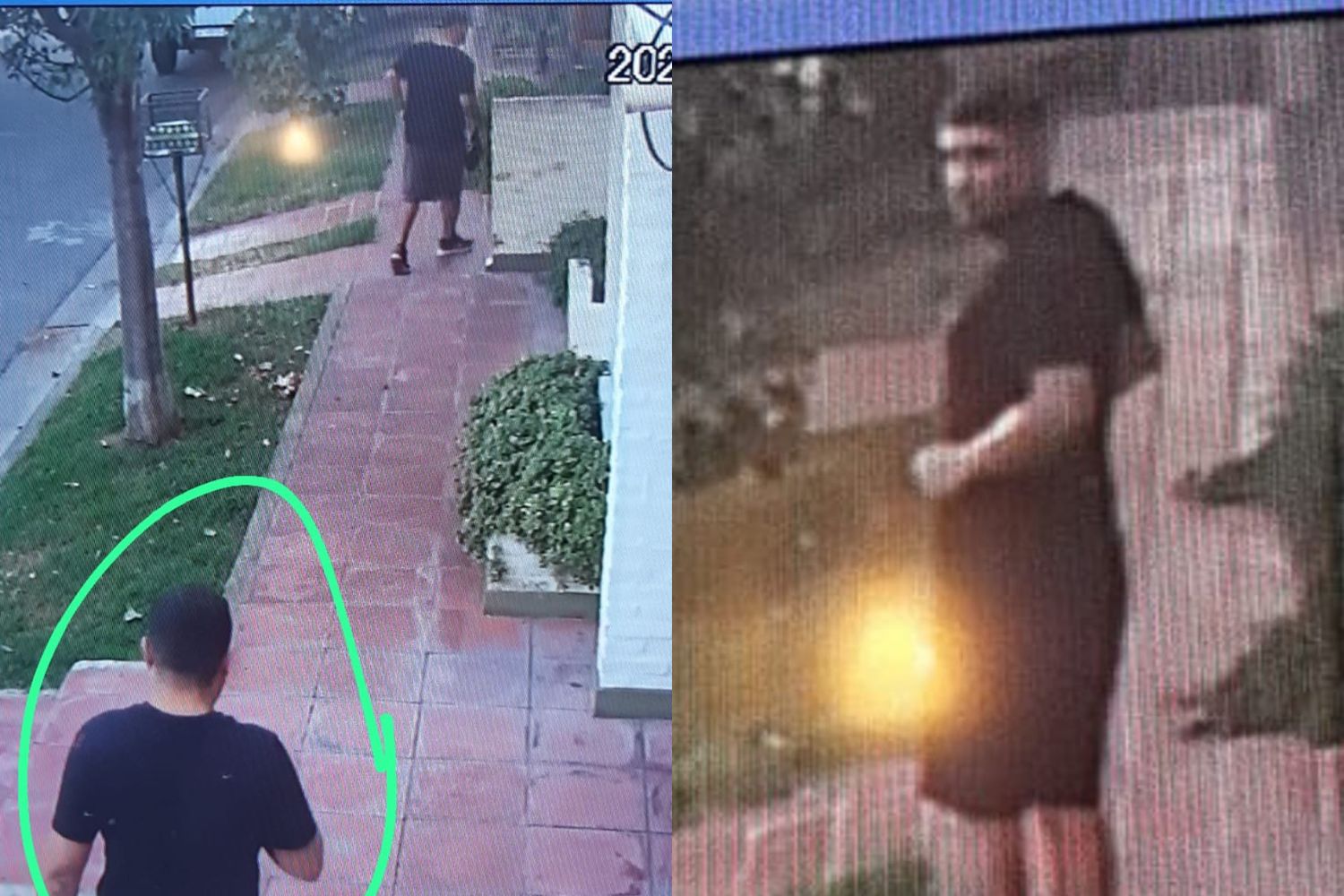 Las imágenes que se difundieron en redes sociales.