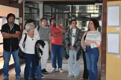 Se inauguró la muestra “La identidad siempre florece” en el Hall de la Facultad de Humanas