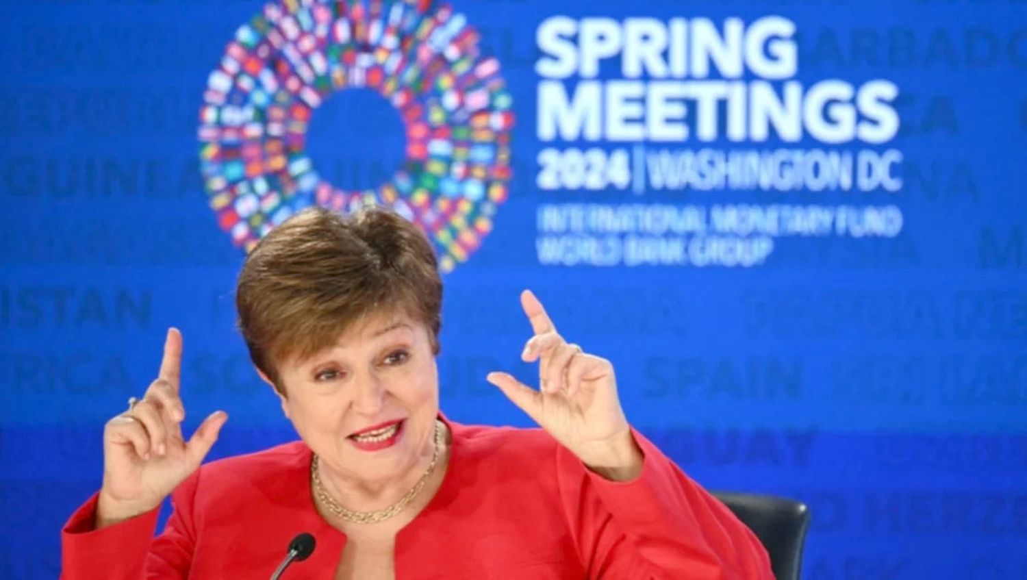 Kristalina Georgieva, titular del Fondo Monetario Internacional.