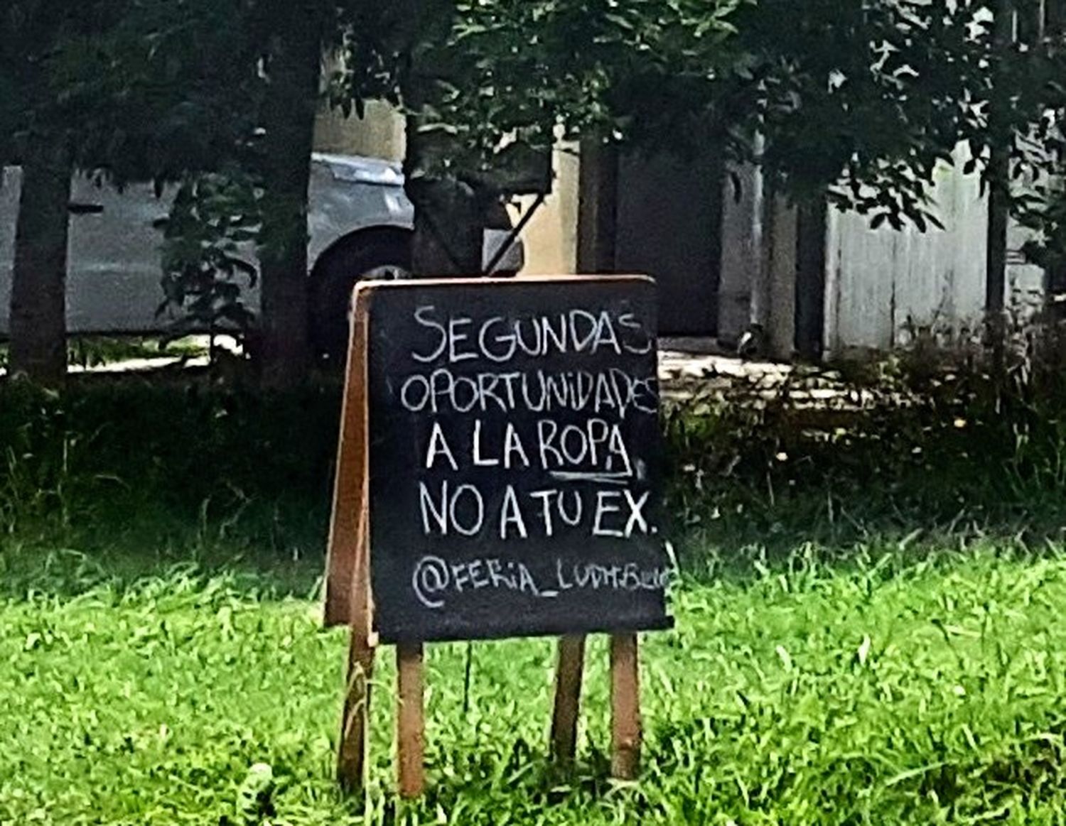 “Segundas oportunidades a la ropa, no a tu ex”