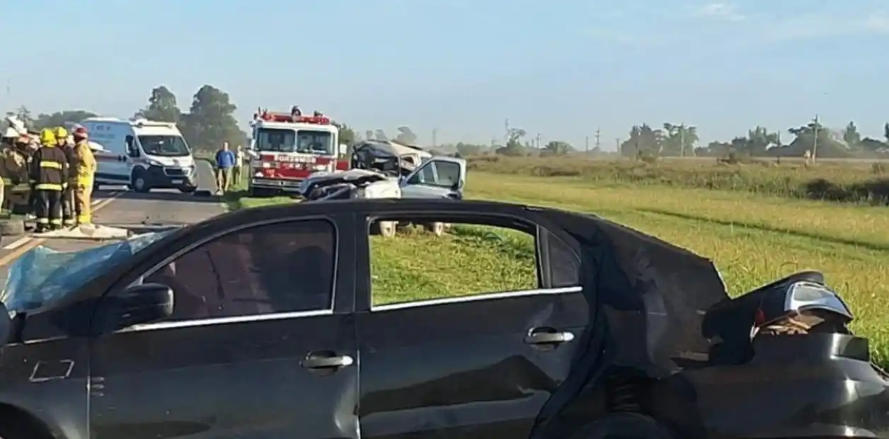 Tres muertos en un choque en una ruta de Santa Fe el inicio de Semana Santa. Foto El Litoral