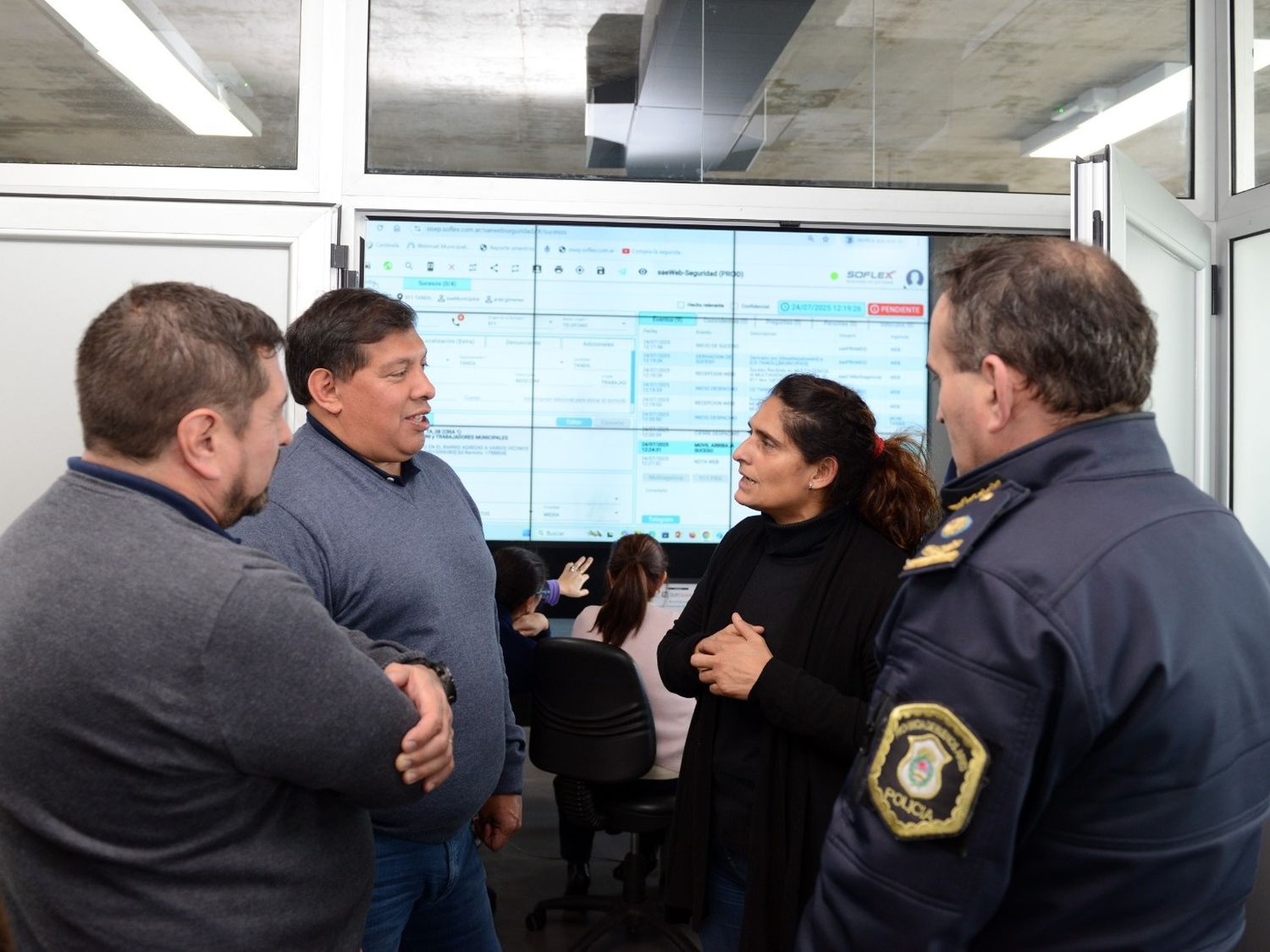El Municipio comenzó a trabajar con el sistema Multiagencia de seguridad provincial