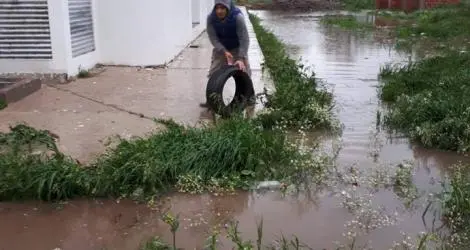#QuéSeDijo: Calles anegadas y desagues llenos de basura