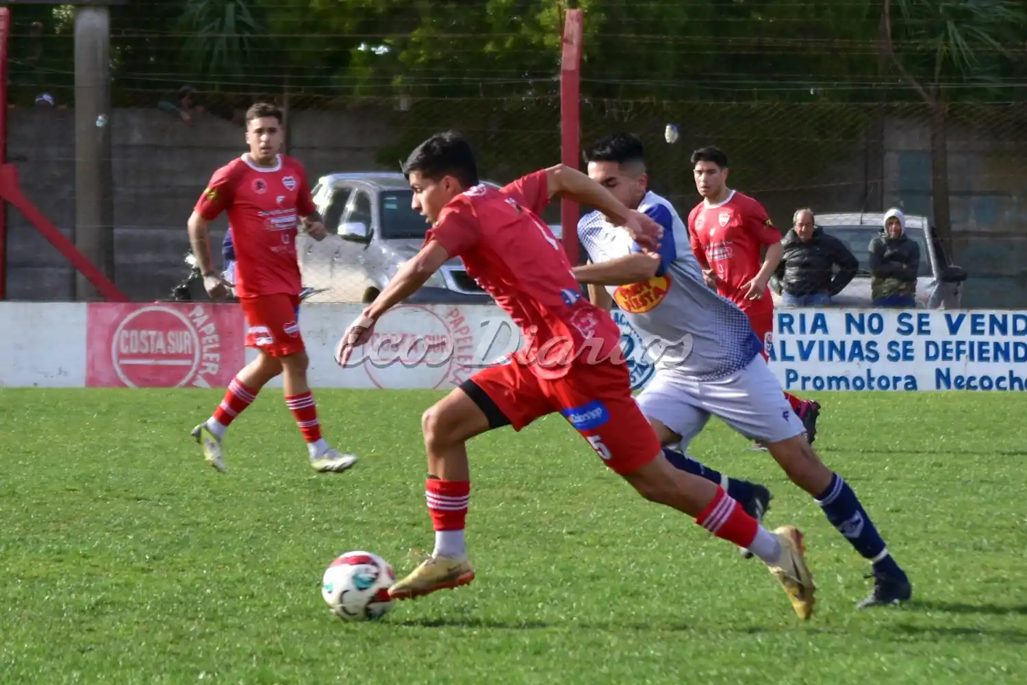 La fecha del fútbol local, fue suspendida