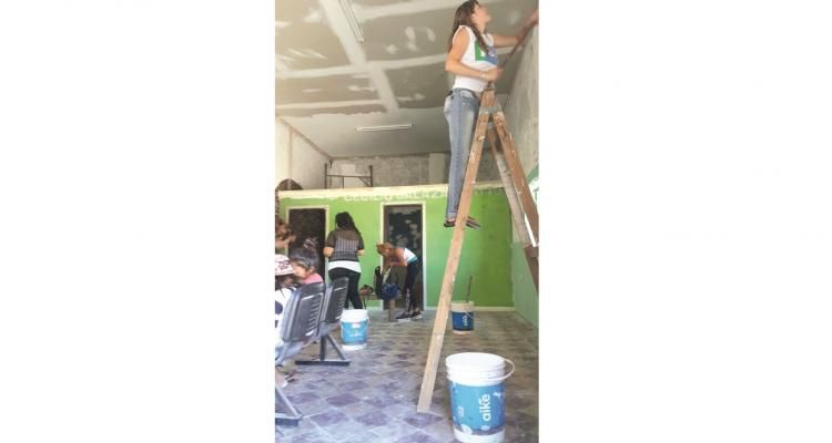 Continúan los arreglos en el Centro Cosmopolita