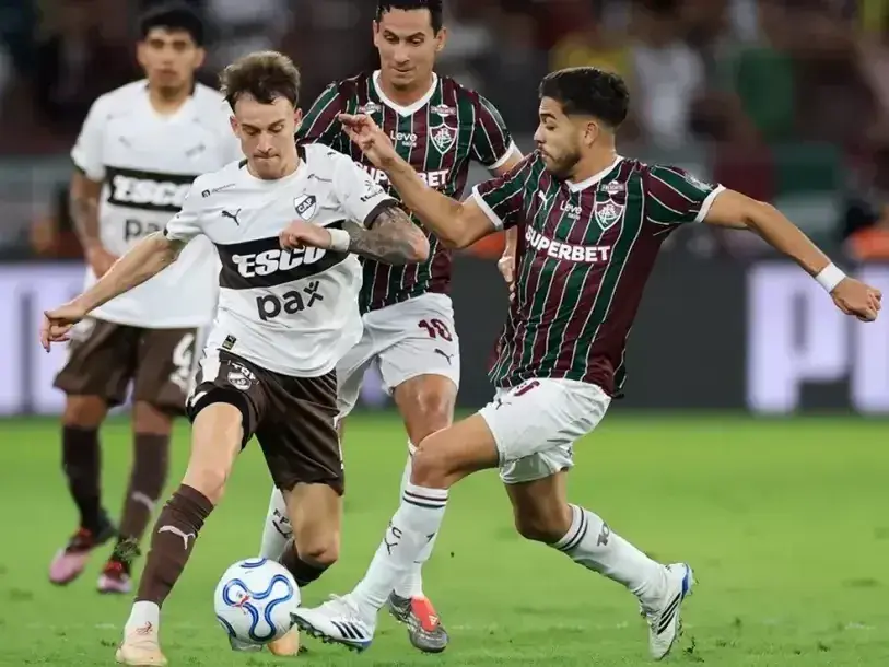 Platense fue derrotado por 2-0 frente a Fluminense en el Estadio Maracaná en el partido de ida correspondiente a los cuartos de final de la Copa Libertadores. Foto: Redes