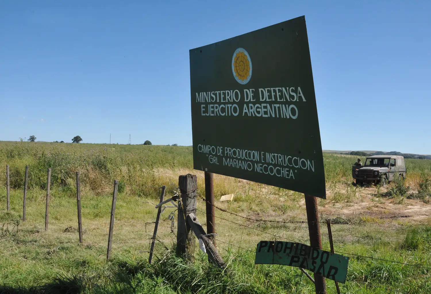 El lugar donde se iba a emplazar el Polo Logístico