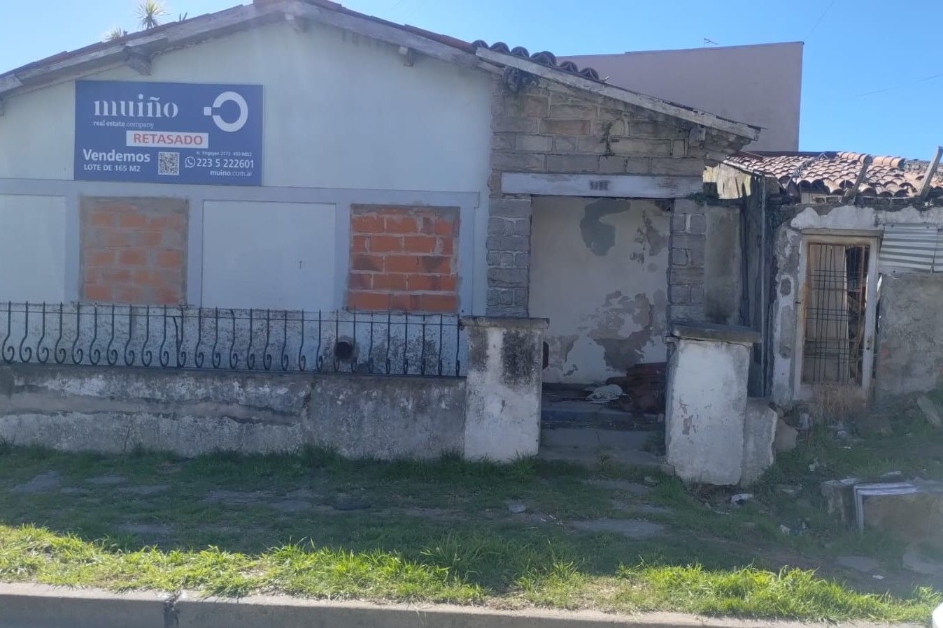 El hombre de 28 años fue derivado a Batán luego de intentar robar en esta casa.