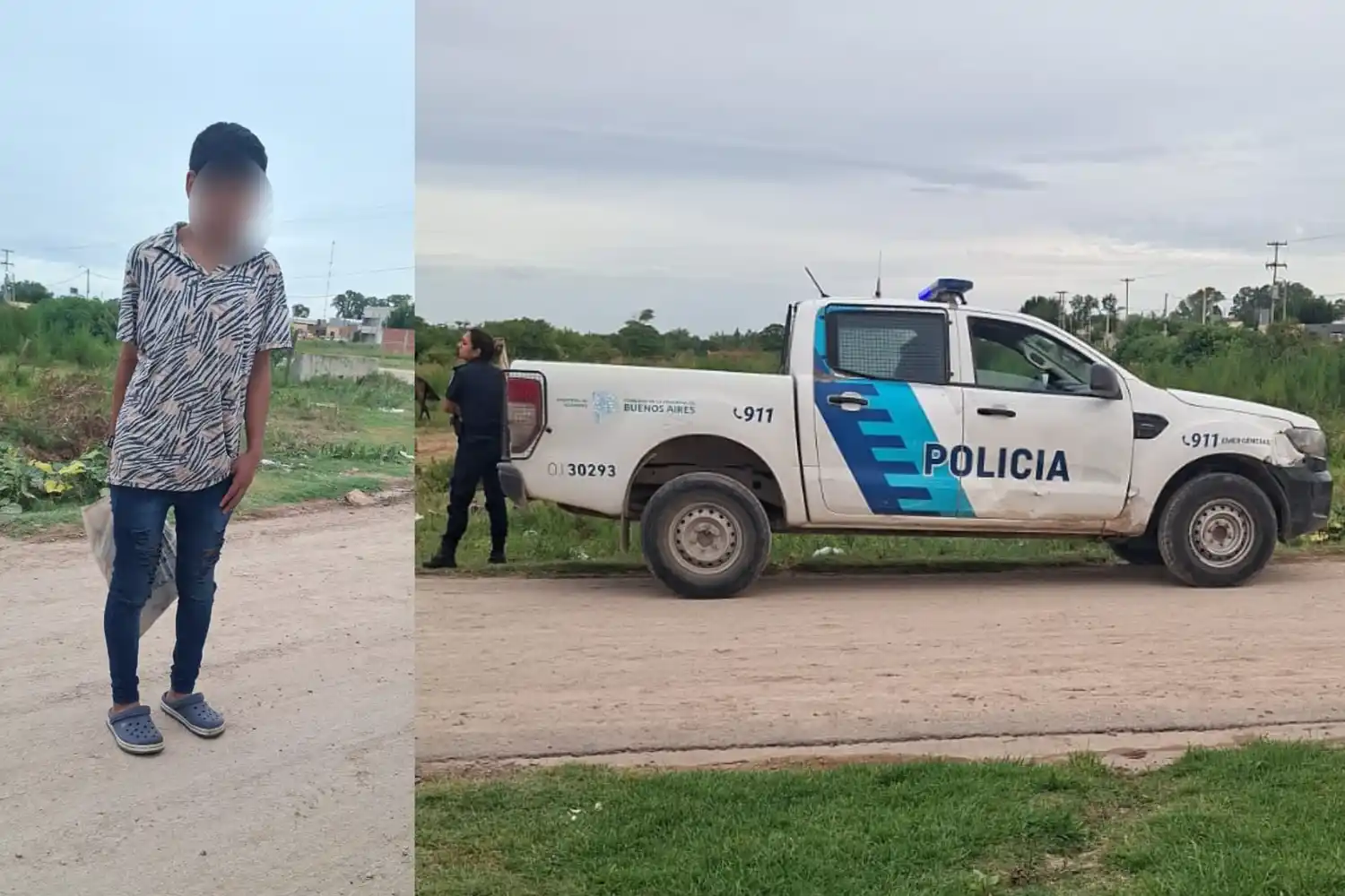 Los vecinos llamaron a Policía y Defensa Civil, pero les informaron que no podían actuar.