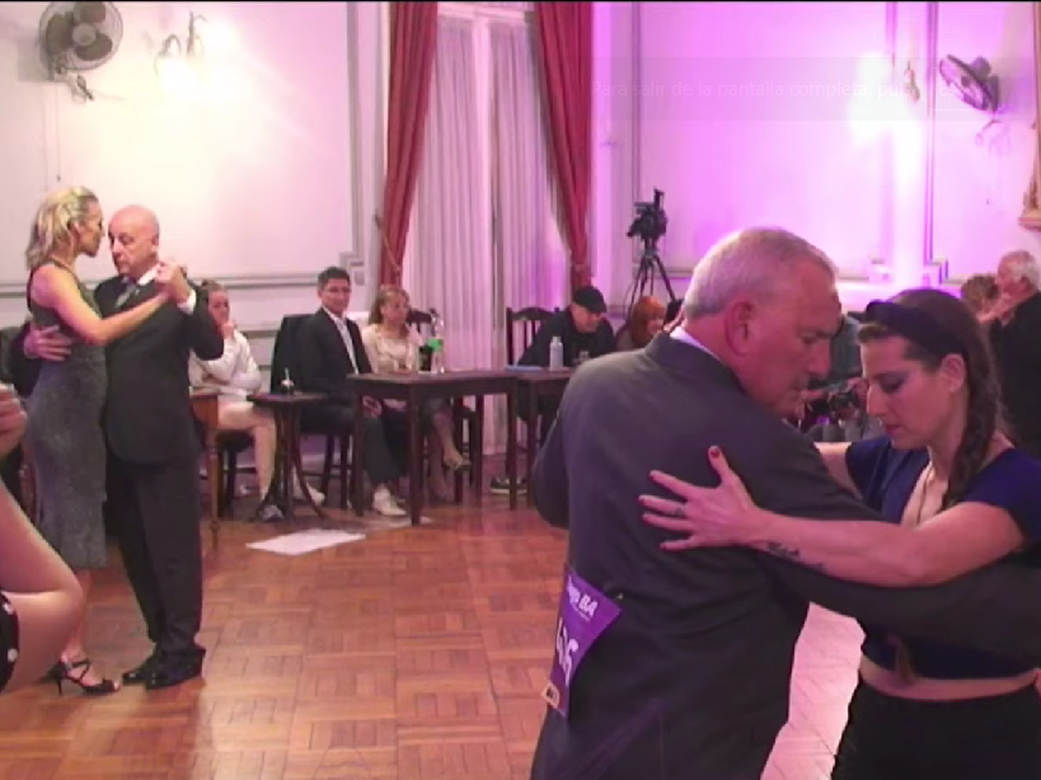 Realizaron la primera ronda de las Preliminares de Tango BA