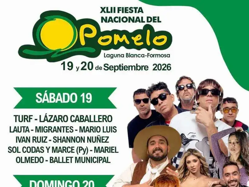 Se presentó oficialmente la nueva edición de la
Fiesta Nacional Del Pomelo en Laguna Blanca