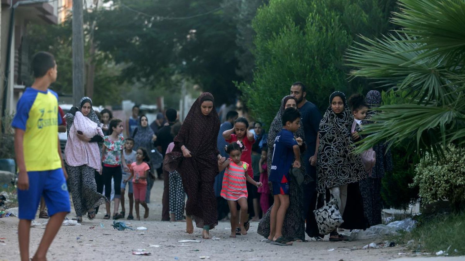 Preocupa la situación de los civiles en Gaza.